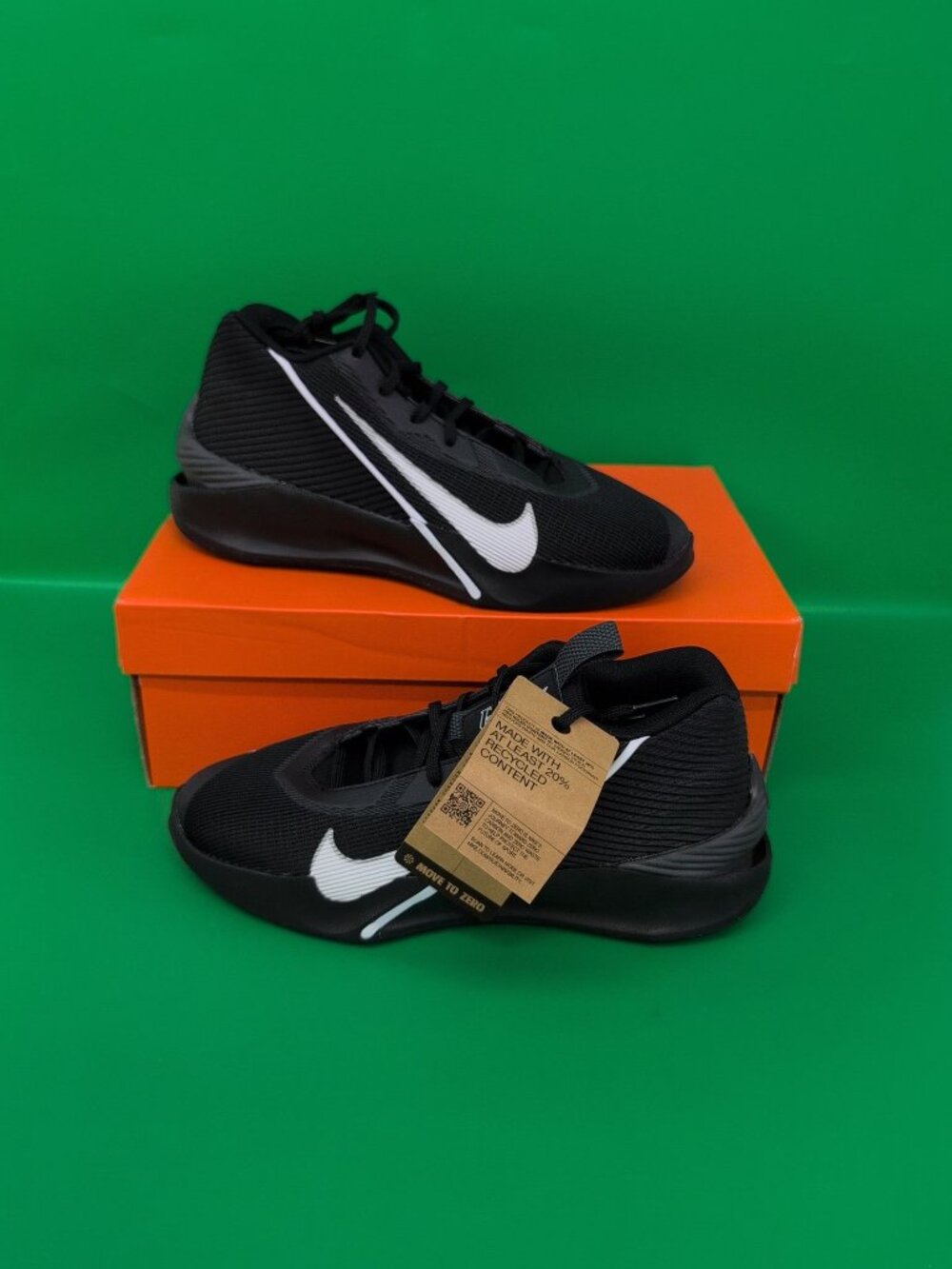 Nike G.T. Jump Academy Men's Basketball Shoes US 9 Black White FV5524-003